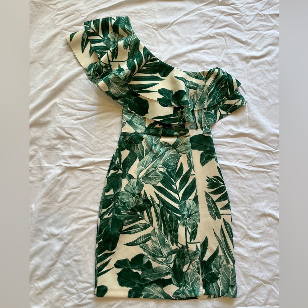 Palm Leaf Dress